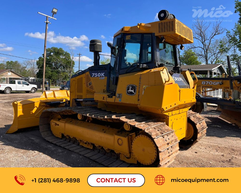 John Deere 750K Crawler Dozer Rental in HOUSTON, TEXAS